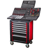 Kinbox 232 PCS EPS Tray 7-Drawer Pro Trolley Durable Versatile Tool Set for DIY/pro Use