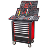 Kinbox 455 Piece BMC Tray Professional Handcart Durable Multifunctional Tool Kit Supports Customization