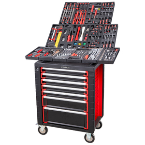 Kinbox 455 Piece BMC Tray Professional Handcart Durable Multifunctional Tool Kit Supports Customization