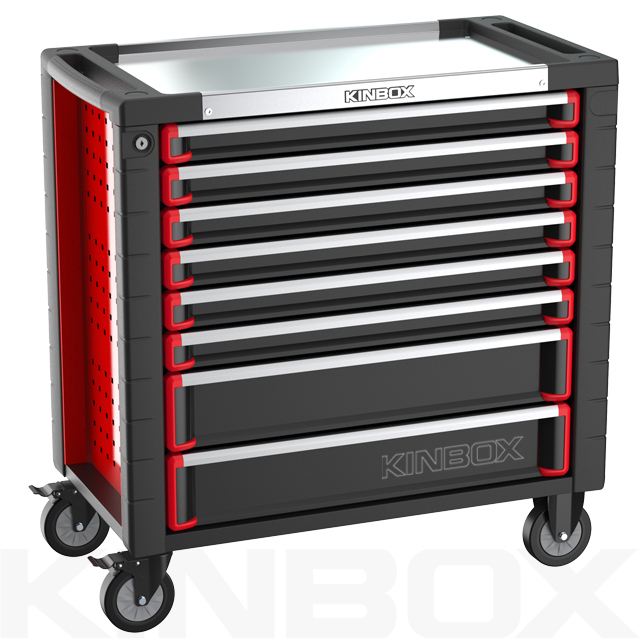 8 Drawer Hard Tool Cabinet For Car Fixing