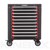 10 Drawer Steel Tool Storage Cabinet for Comercial