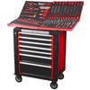 Kinbox Compact Tool Cart for Home | Lightweight Rolling Organizer with Customizable EVA Tray
