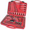 120pcs Hand Tool Kit Socket Wrench Complete Tool Box
