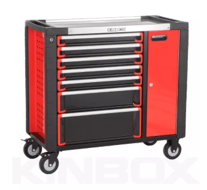 Tool chest - top-loading cabinet installation method