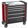 6 Drawer Hard Tool Cabinet For Car Fixing