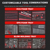 2023 Lockable Large Toolbox with 250pcs Tools for Aviation