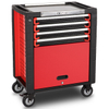 4 Drawer Professional Mechanical Tool Box with Wheels