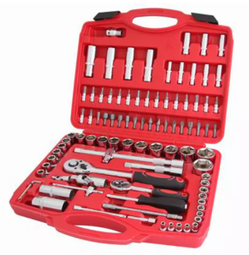 94PCS DR.Mechanic Professional Socket Set Tool box