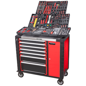 Kinbox 445 Pieces BMC Tray Professional Enlarged Handcart Durable Multifunctional Tool Cart Supports Customization