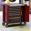 Kinbox 232 Pieces EPS Tray Professional Handcart, Durable and Multifunctional Tool, with Enlarged and Widened Size