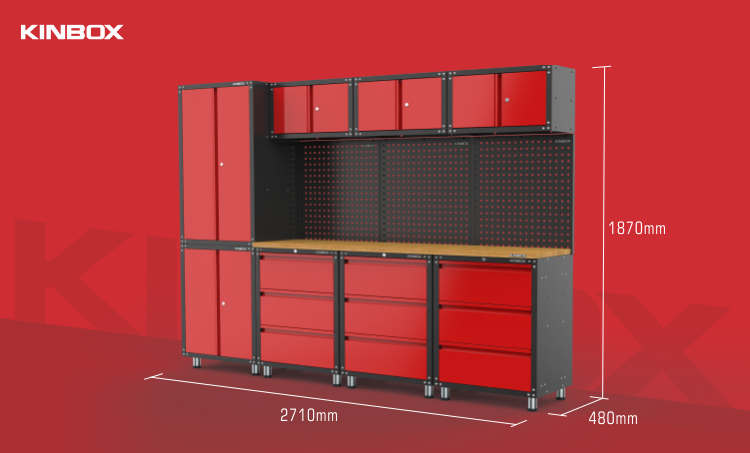 What are the features of tool storage?