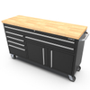 60 Inch Stainless Steel Tool Box with Worktop