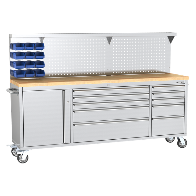 Wholesale 84 Inch Heavy Duty Tool Box with Worktop