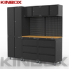 Kinbox Metal Professional 9PCS Garage Tool Cabinets for Workshop Storage