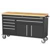 60 Inch Stainless Steel Tool Box with Worktop