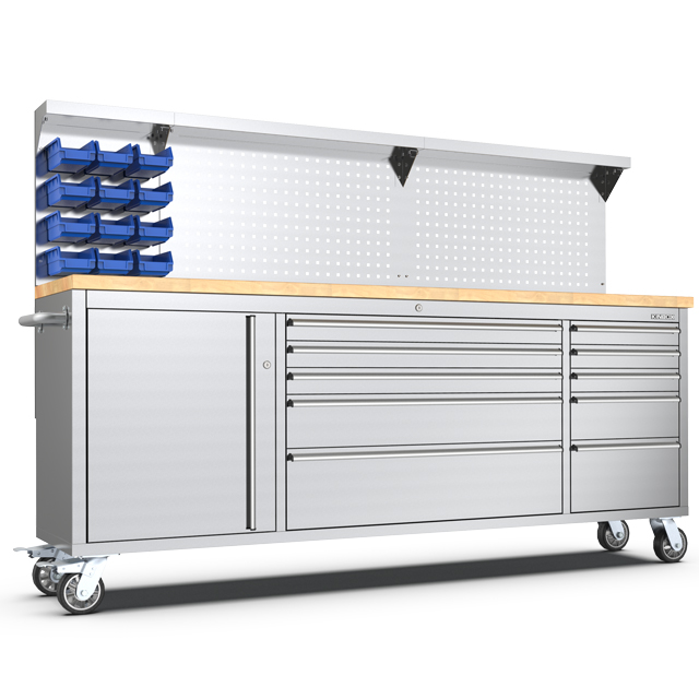 Wholesale 84 Inch Heavy Duty Tool Box with Worktop
